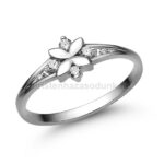 Női fehér arany gyémánt gyűrű - E308FB14