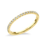 Házassági évfordulós arany gyémánt gyűrű - UH8012SB