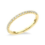 Házassági évfordulós arany gyémánt gyűrű - UH8013SB