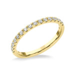 Házassági évfordulós arany gyűrű cirkónia kövekkel - UH8014SC