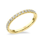 Házassági évfordulós arany gyűrű cirkónia kövekkel - UH8015SC